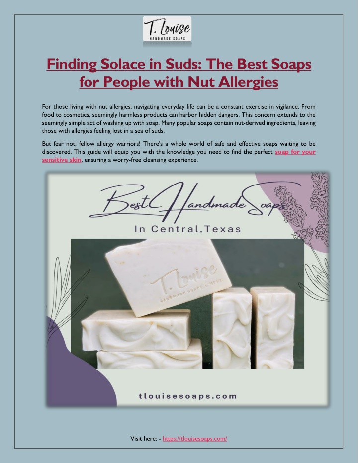 finding solace in suds the best soaps for people