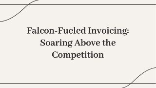 Invoicing with Falcon: Simplify Finances and Unlock Growth