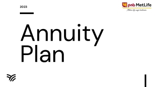 Annuity plan