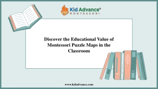 Discover the Educational Value of Montessori Puzzle Maps in the Classroom