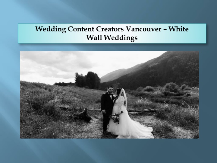 wedding content creators vancouver white wall