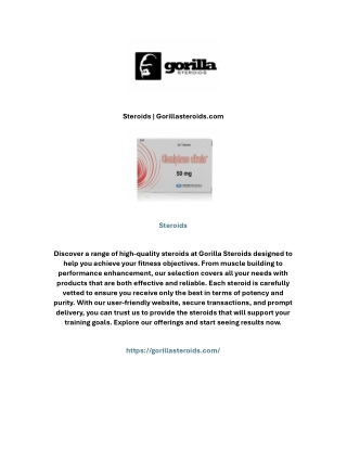 steroids gorillasteroids com