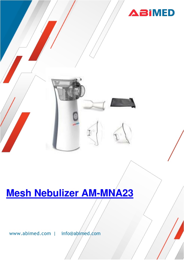 mesh nebulizer am mna23