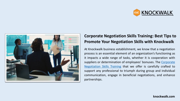 corporate negotiation skills training best tips