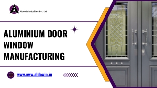 Aluminium Door Manufacturers  | Aluminum Doors Manufacturers