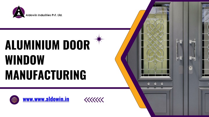 aluminium door window manufacturing