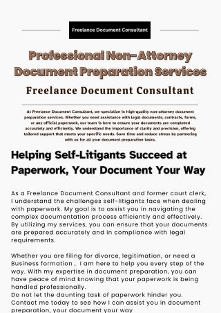 professional non attorney professional