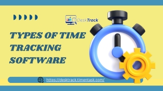 types of time tracking software
