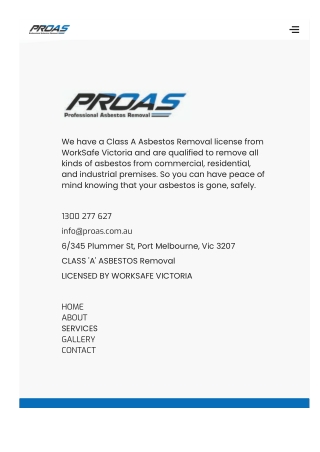 Removal of Asbestos Melbourne