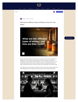 what-are-the-different-types-of-whisky-how-are-they-made