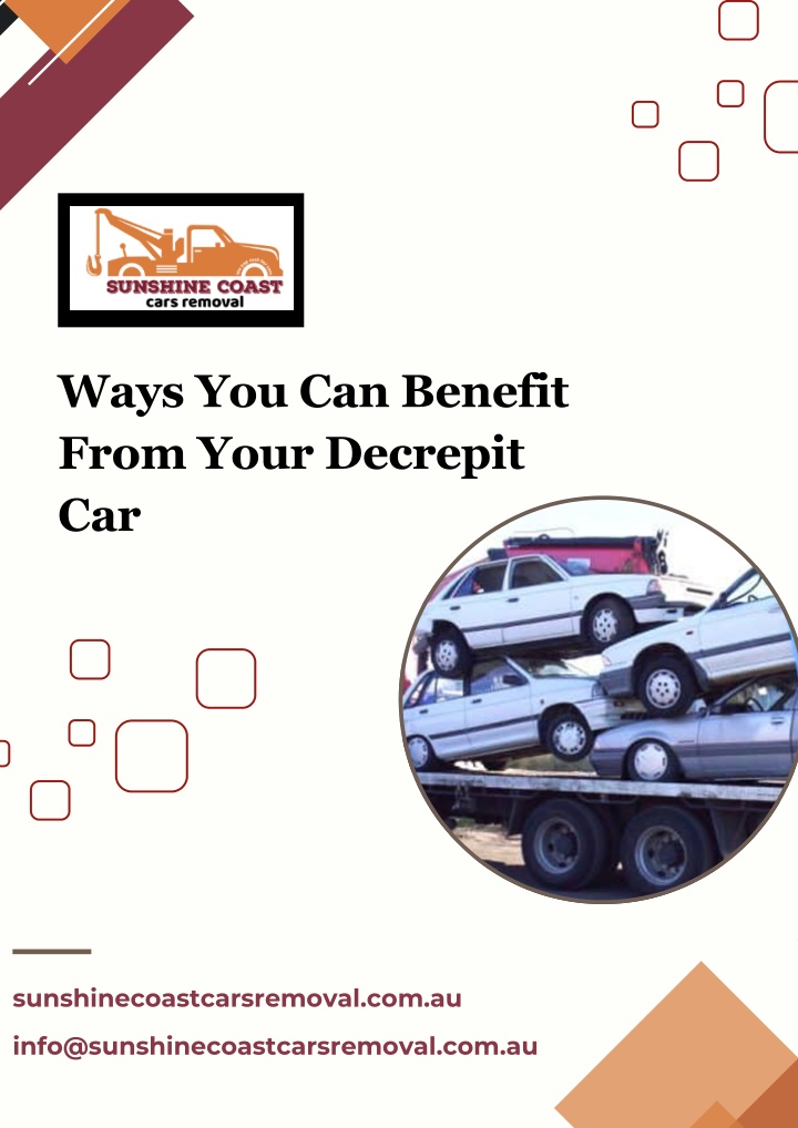 ways you can benefit from your decrepit car