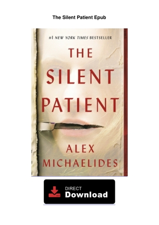 ebook-The-Silent-Patient-Kindle