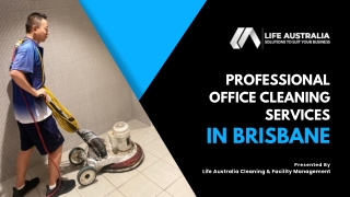 Professional Office Cleaning Services in Brisbane