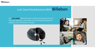 Billebon Neck Pillows: Elevate Comfort and Style for Travel in India