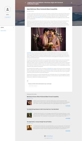 Gupta Matrimony: Where Community Meets Compatibility
