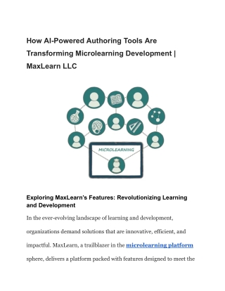 how ai powered authoring tools are