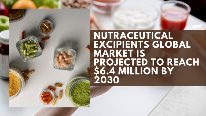 nutraceutical excipients global market