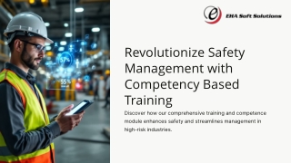 revolutionize safety management with competency