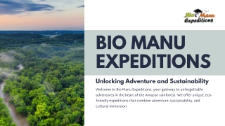 bio manu expeditions