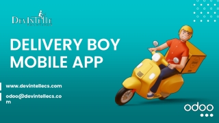 Delivery Boy Mobile app