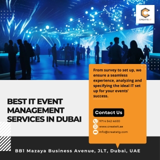 Best IT Event Management Services in Dubai