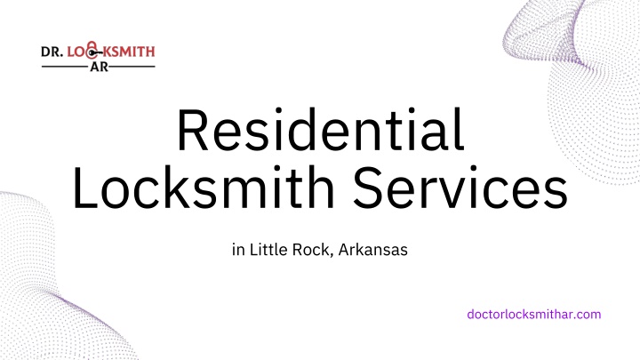 residential locksmith services