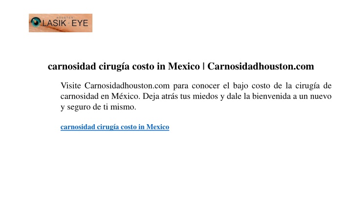 carnosidad cirug a costo in mexico