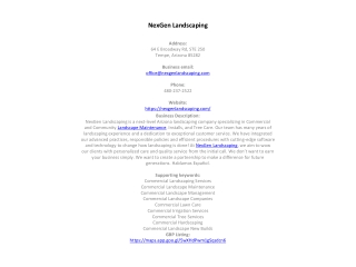 nexgen landscaping
