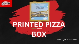 Printed Pizza Box