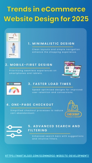 Trends in eCommerce Website Design for 2025