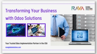 Reliable Odoo Implementation Partner USA – Rava Global Solutions