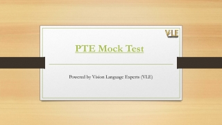 pte mock test