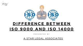 difference between iso 9000 and iso 14000