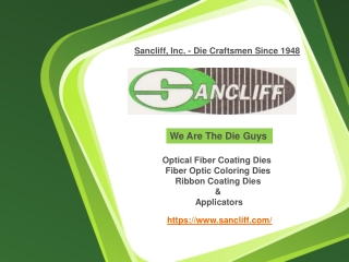 sancliff inc die craftsmen since 1948