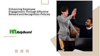 enhancing employee engagement through effective reward and recognition policies