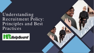 understanding recruitment policy principles