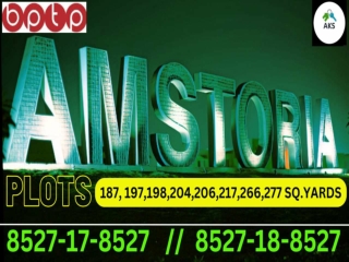 BPTP AMSTORIA PLOTS NEW BOOKING 1 SIDE OPEN 289 SQ.YARDS DWARKA EXPRESSWAY HR