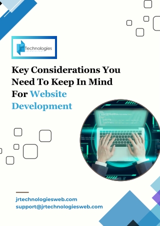 key considerations you need to keep in mind