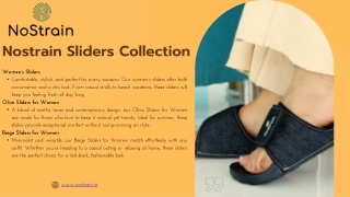 nostrain sliders collection
