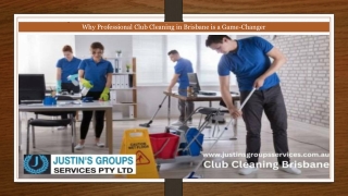 Elevate Your Game: The Impact of Professional Club Cleaning Services in Brisbane