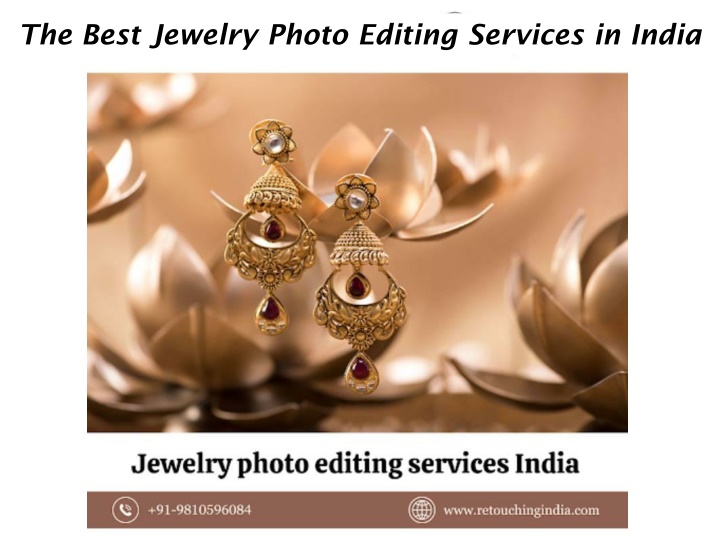 the best jewelry photo editing services in india