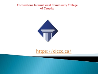 cornerstone international community college
