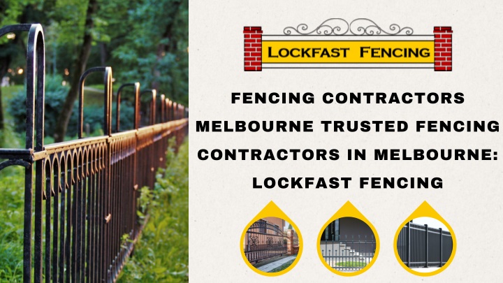 fencing contractors melbourne trusted fencing