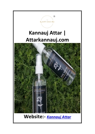 Kannauj Attar Attarkannauj.com