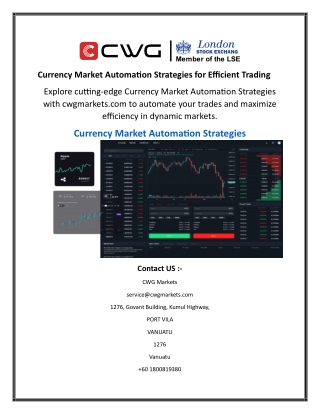 Currency Market Automation Strategies for Efficient Trading