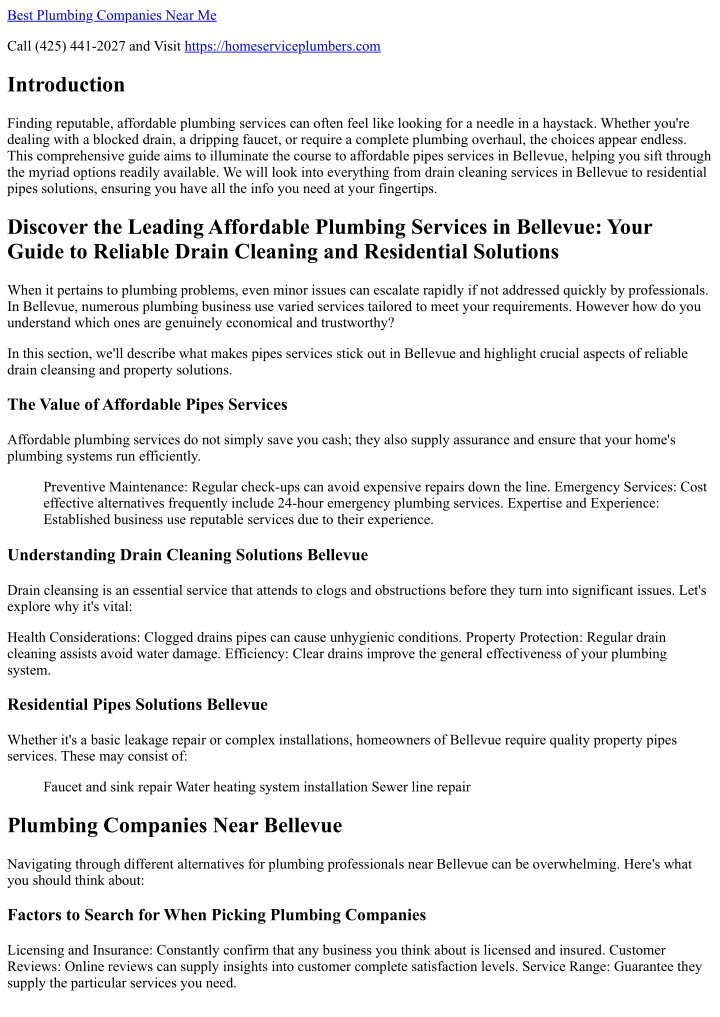 Tierrasanta San Diego Plumbing Business Near Me thumbnail