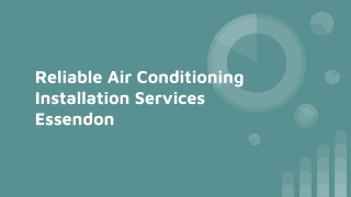 Reliable Air Conditioning Installation Services Essendon