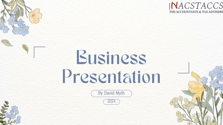 business presentation