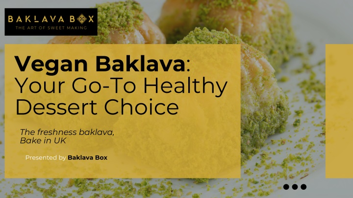 vegan baklava your go to healthy dessert choice