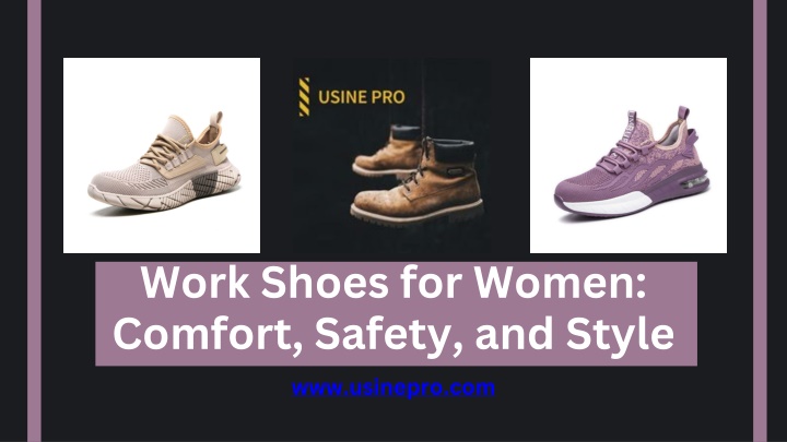 work shoes for women comfort safety and style